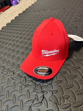 Milwaukee Red Flexfit Baseball Cap